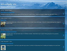 Tablet Screenshot of misterserendipity.blogspot.com