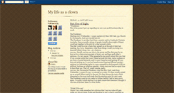 Desktop Screenshot of mylifeasaclown-jimbo.blogspot.com