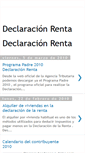 Mobile Screenshot of declaracionrenta.blogspot.com