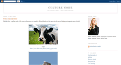 Desktop Screenshot of culturenode.blogspot.com