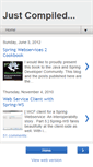 Mobile Screenshot of justcompiled.blogspot.com