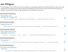 Tablet Screenshot of annpihlgren.blogspot.com