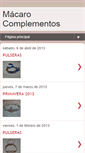 Mobile Screenshot of macarocomplementos.blogspot.com