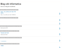 Tablet Screenshot of cebinformatia.blogspot.com