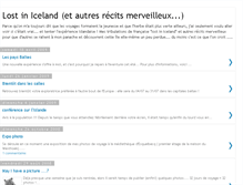 Tablet Screenshot of angelique-lost-in-iceland.blogspot.com