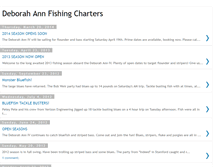 Tablet Screenshot of debannfishing.blogspot.com