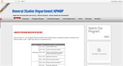 Desktop Screenshot of gsdkpm.blogspot.com