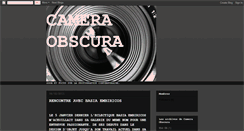 Desktop Screenshot of cameraobscuracontemporary.blogspot.com