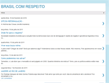 Tablet Screenshot of brasilcomrespeito.blogspot.com