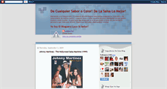 Desktop Screenshot of lomejorensalsa.blogspot.com