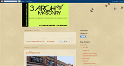 Desktop Screenshot of 3archmasonry.blogspot.com