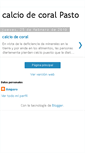 Mobile Screenshot of calciodecoralpasto.blogspot.com