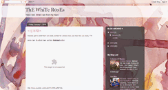 Desktop Screenshot of iamwhiteroses.blogspot.com