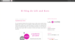 Desktop Screenshot of liliandkors.blogspot.com