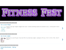 Tablet Screenshot of fitness-fest.blogspot.com