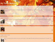 Tablet Screenshot of my3beauties.blogspot.com