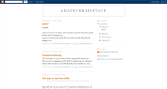 Desktop Screenshot of amateurmailstaub.blogspot.com