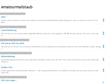 Tablet Screenshot of amateurmailstaub.blogspot.com