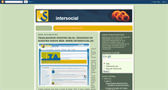 Desktop Screenshot of intersocial.blogspot.com