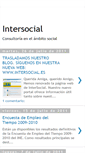 Mobile Screenshot of intersocial.blogspot.com