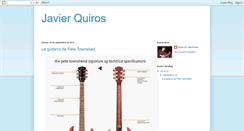 Desktop Screenshot of javier-quiros.blogspot.com