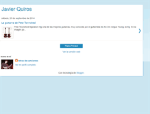 Tablet Screenshot of javier-quiros.blogspot.com