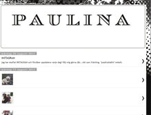 Tablet Screenshot of paulinaxx.blogspot.com