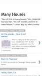 Mobile Screenshot of many-houses.blogspot.com