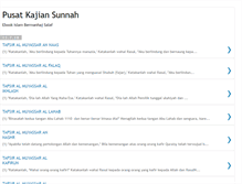 Tablet Screenshot of markazsunnah.blogspot.com