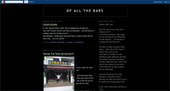 Desktop Screenshot of ofallthebars.blogspot.com