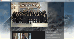 Desktop Screenshot of nes-kantorei.blogspot.com