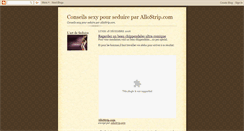 Desktop Screenshot of conseils-sexy.blogspot.com