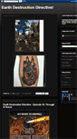 Mobile Screenshot of earthdestructiondirective.blogspot.com