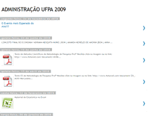 Tablet Screenshot of admufpa2009.blogspot.com