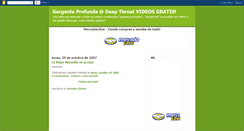 Desktop Screenshot of gargantaprofundavideos.blogspot.com
