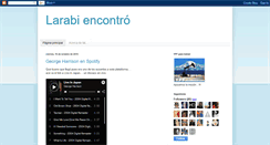 Desktop Screenshot of larabiencontro.blogspot.com