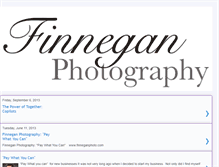 Tablet Screenshot of finneganphoto.blogspot.com