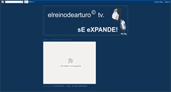 Desktop Screenshot of elreinodearturotv.blogspot.com