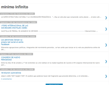 Tablet Screenshot of minimoinfinito.blogspot.com