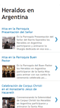 Mobile Screenshot of heraldosenargentina.blogspot.com