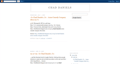 Desktop Screenshot of chaddaniels.blogspot.com