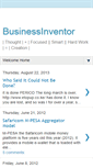 Mobile Screenshot of biznessinventor.blogspot.com