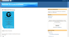 Desktop Screenshot of ecohumanismo.blogspot.com