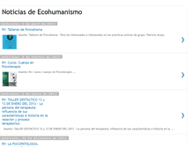 Tablet Screenshot of ecohumanismo.blogspot.com