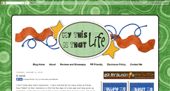Desktop Screenshot of mythisnthatlife.blogspot.com