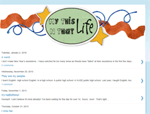 Tablet Screenshot of mythisnthatlife.blogspot.com