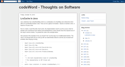 Desktop Screenshot of codeword.blogspot.com