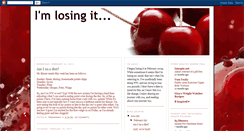 Desktop Screenshot of losingitlkb.blogspot.com