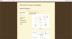 Desktop Screenshot of diy-tube-amp.blogspot.com