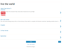 Tablet Screenshot of liveetv.blogspot.com